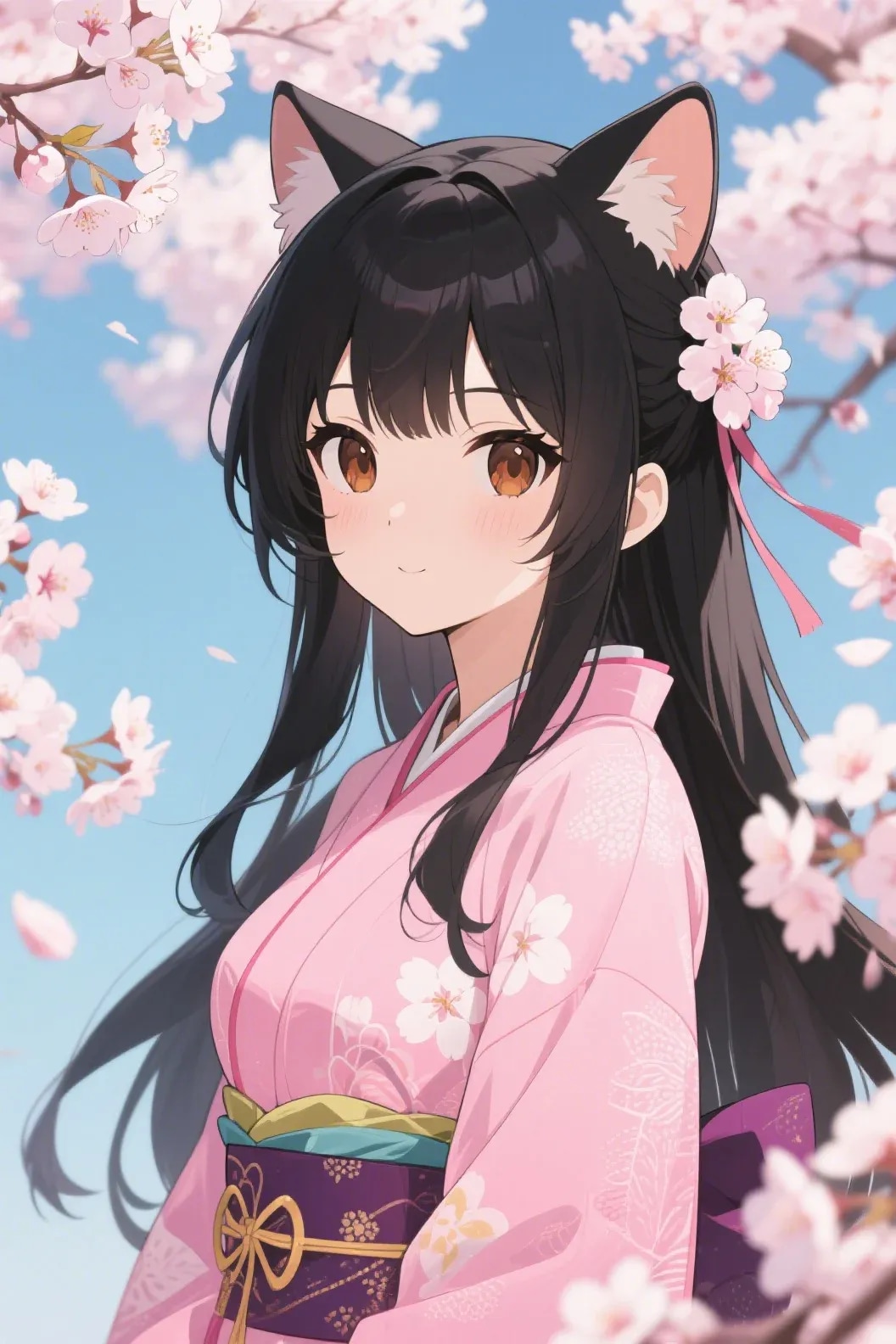 桜とさくらちゃん | の人気AIイラスト・グラビア