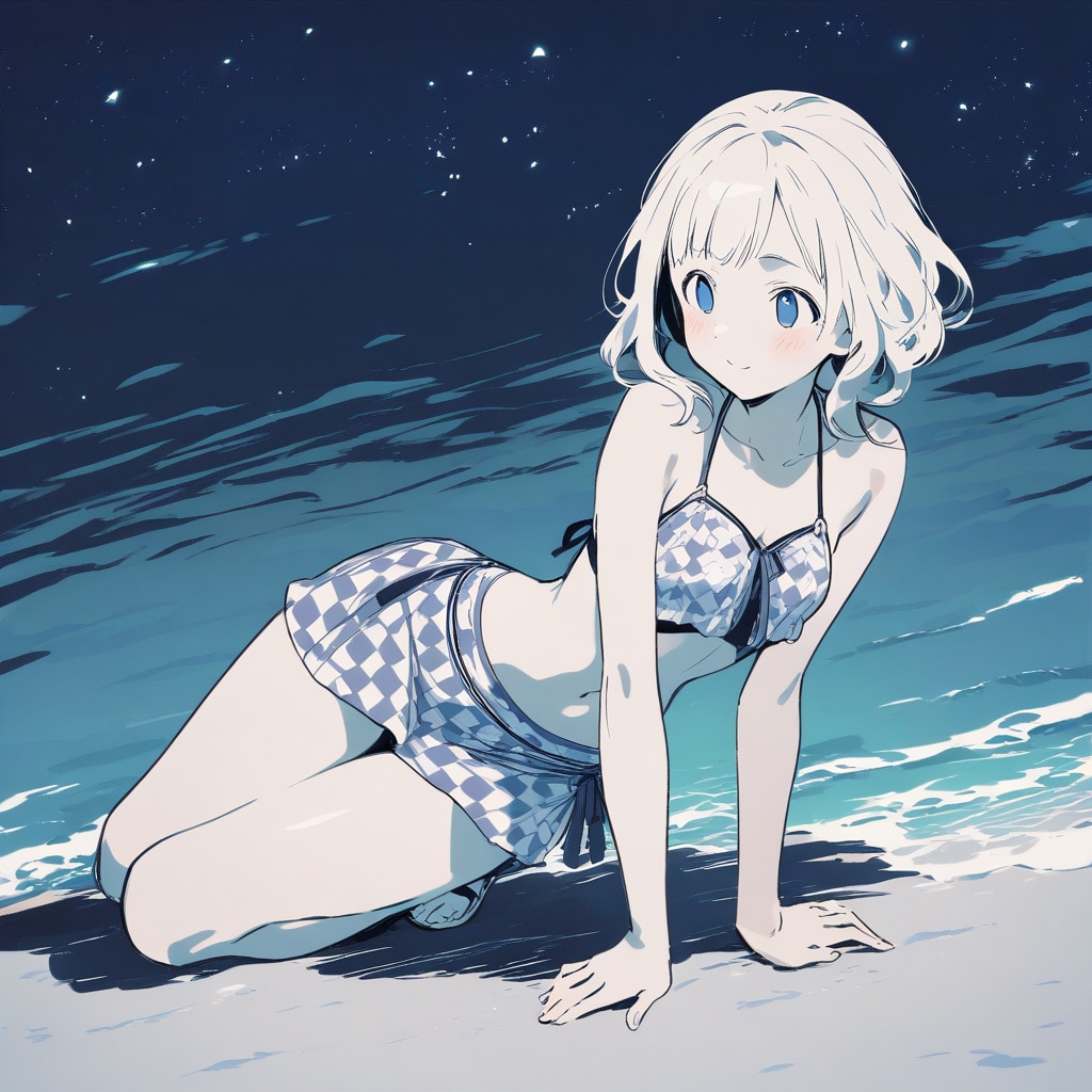一歩手前 | の人気AIイラスト・グラビア