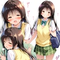 ToLoveる『もう、誰もいないからってこんなところで……』古手川 2枚目