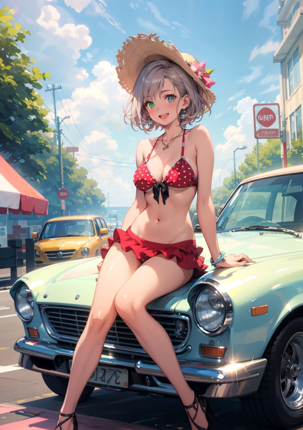 洗車ガール　ミオちゃん
