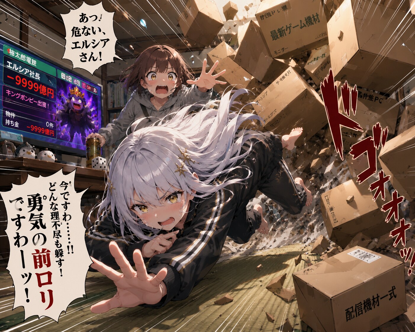 【TSポンコツ女神】第74話　「無敵フレームと、避けられぬ愛」
