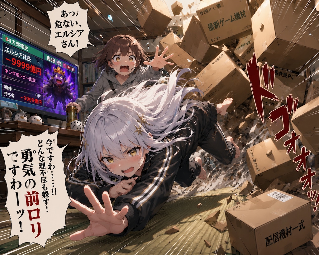 【TSポンコツ女神】第74話　「無敵フレームと、避けられぬ愛」