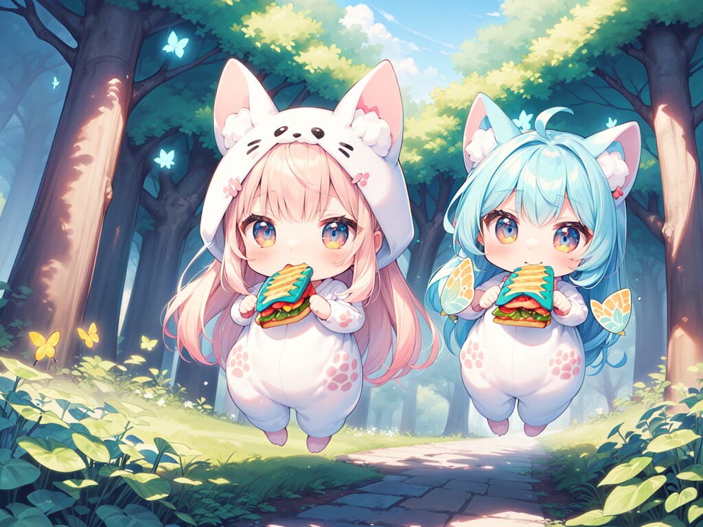 着ぐるみご飯～