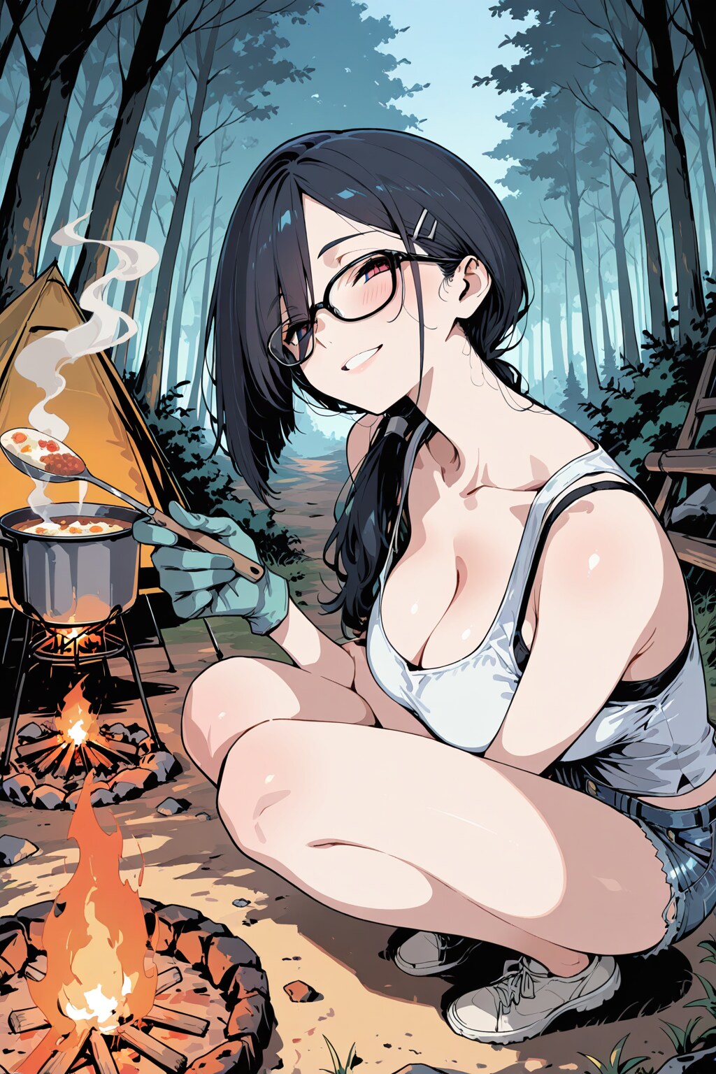 なにみてんのー？
