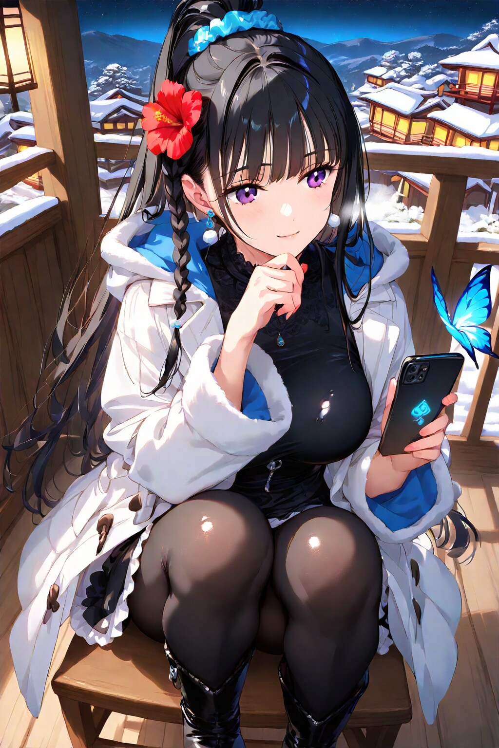 理愛ちゃんが来るまでホットコーヒーで温まりましょ❤️