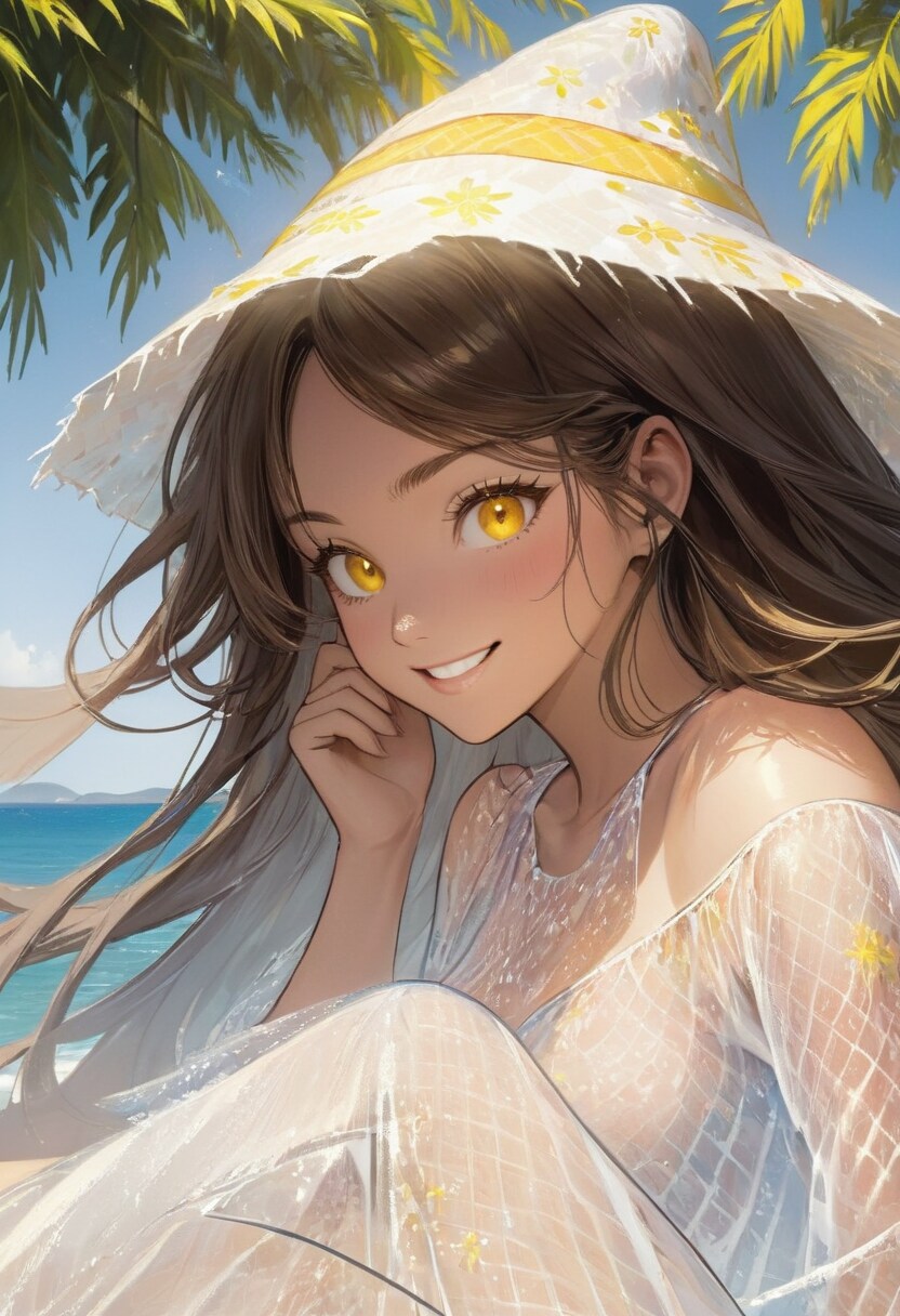 金目さんとスナフキン帽 | の人気AIイラスト・グラビア