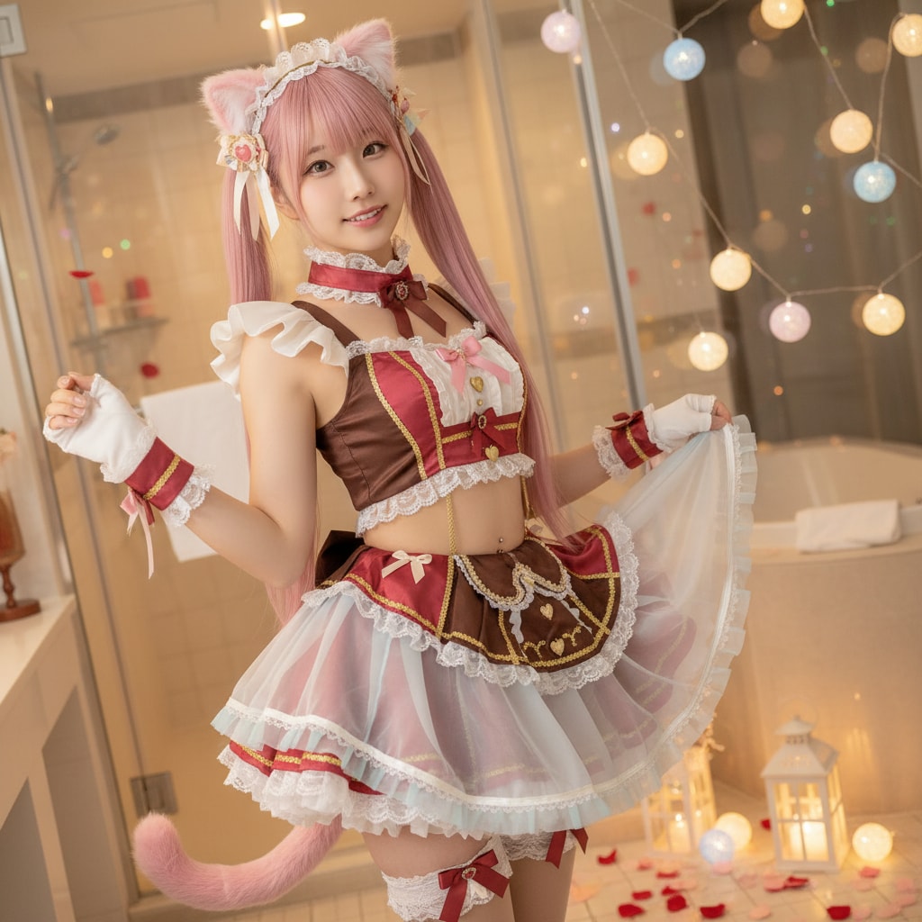 ももツイさん。バレンタインメイド