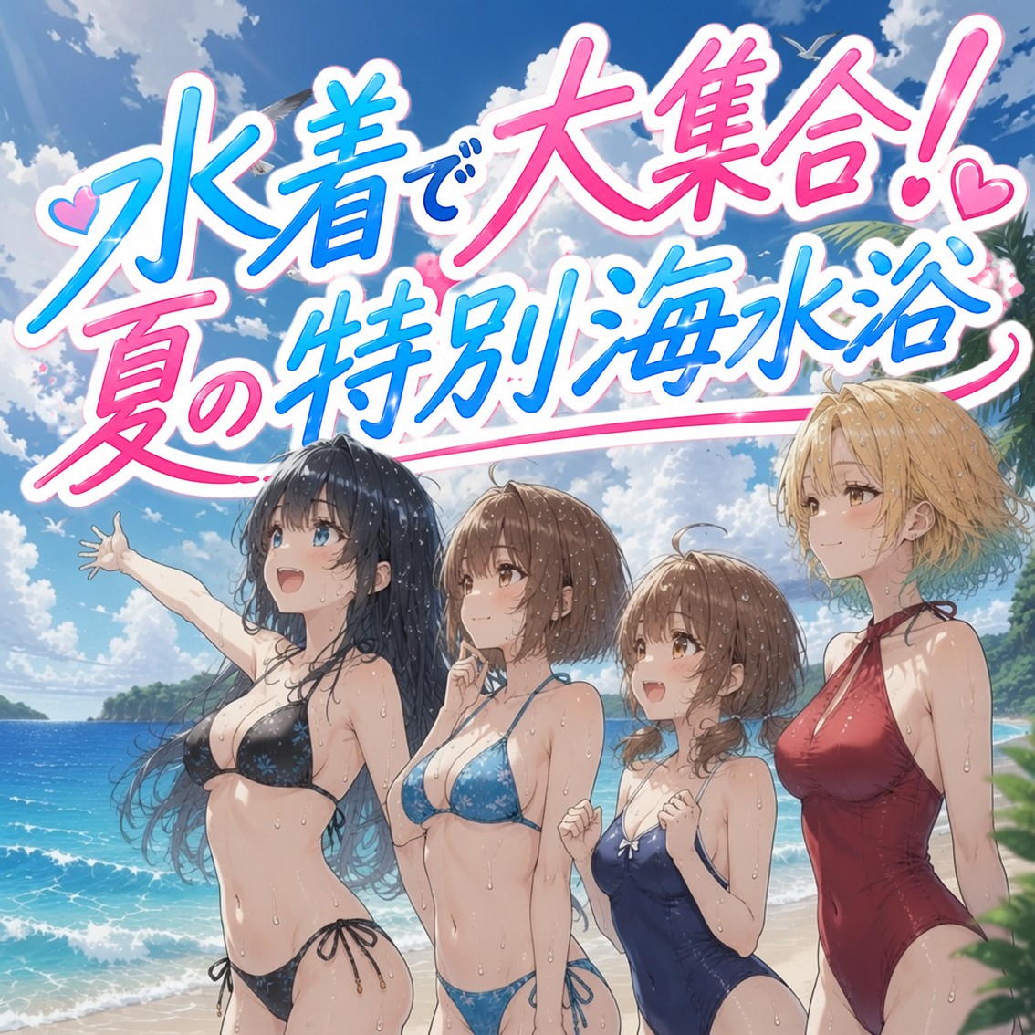 2コマ＋で海の水着サービス回（EE①）