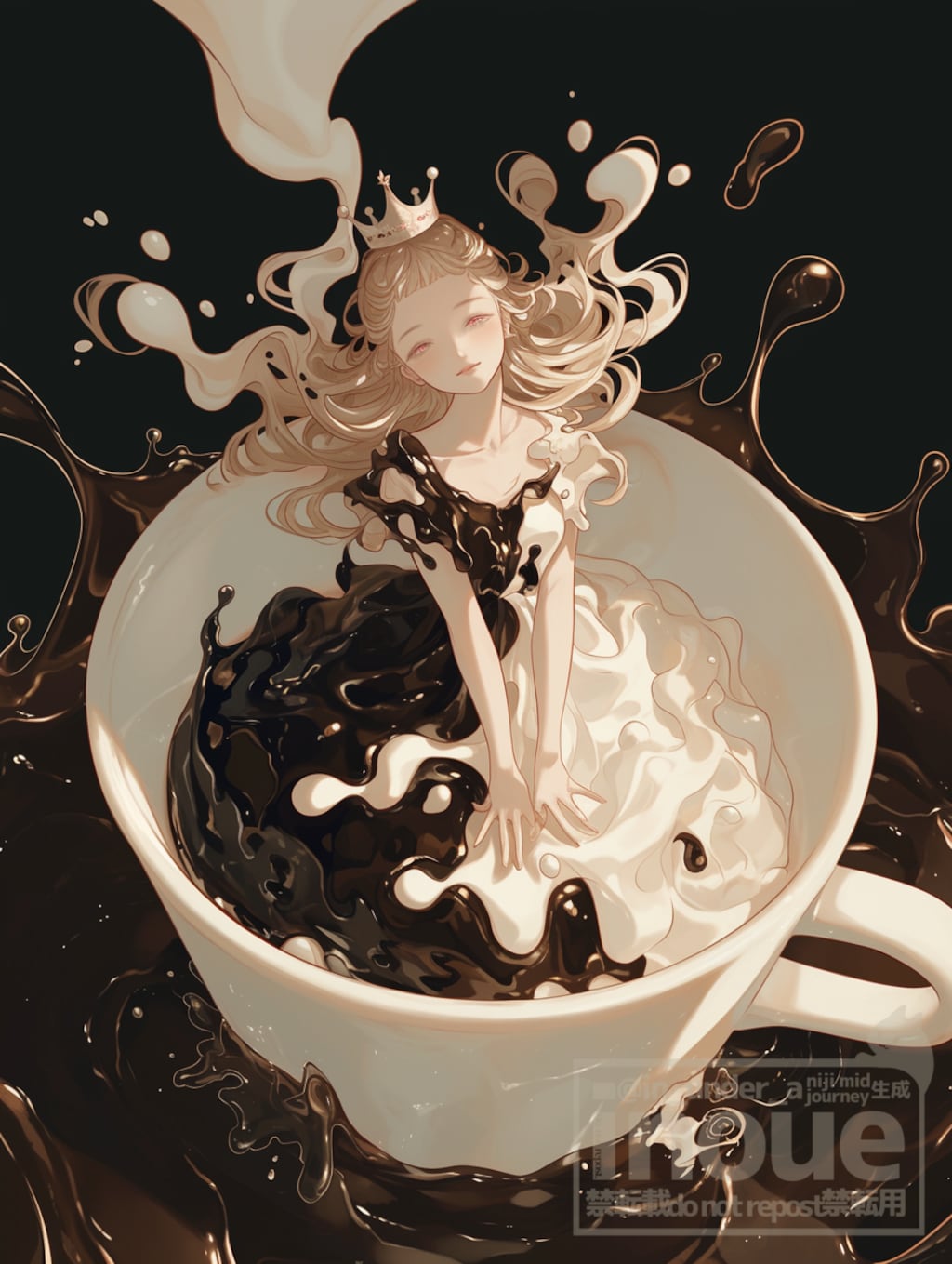 コーヒーミルク少女