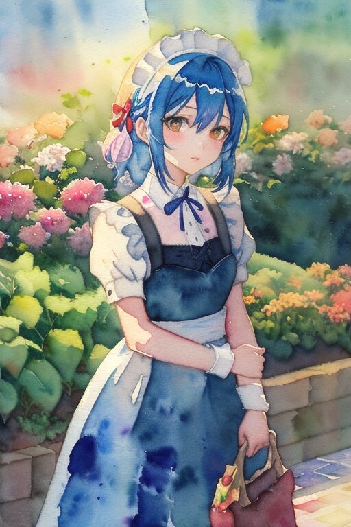 庭にて | の人気AIイラスト・グラビア