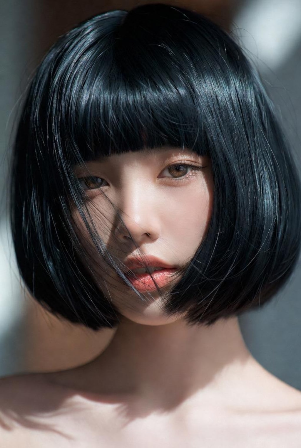 ボブカットの女子