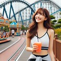 遊園地デート🎡 2枚目