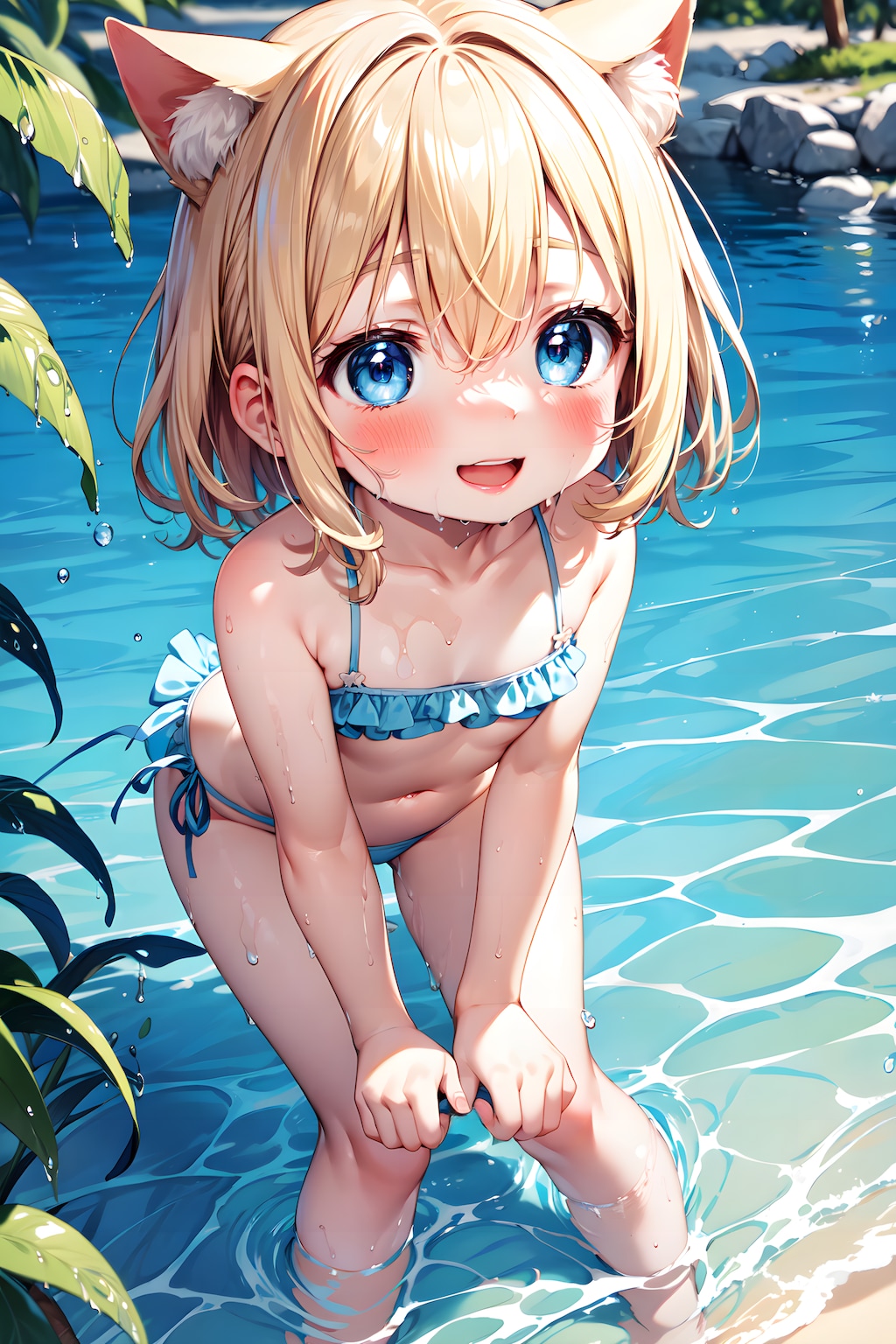 フリルビキニは可愛い