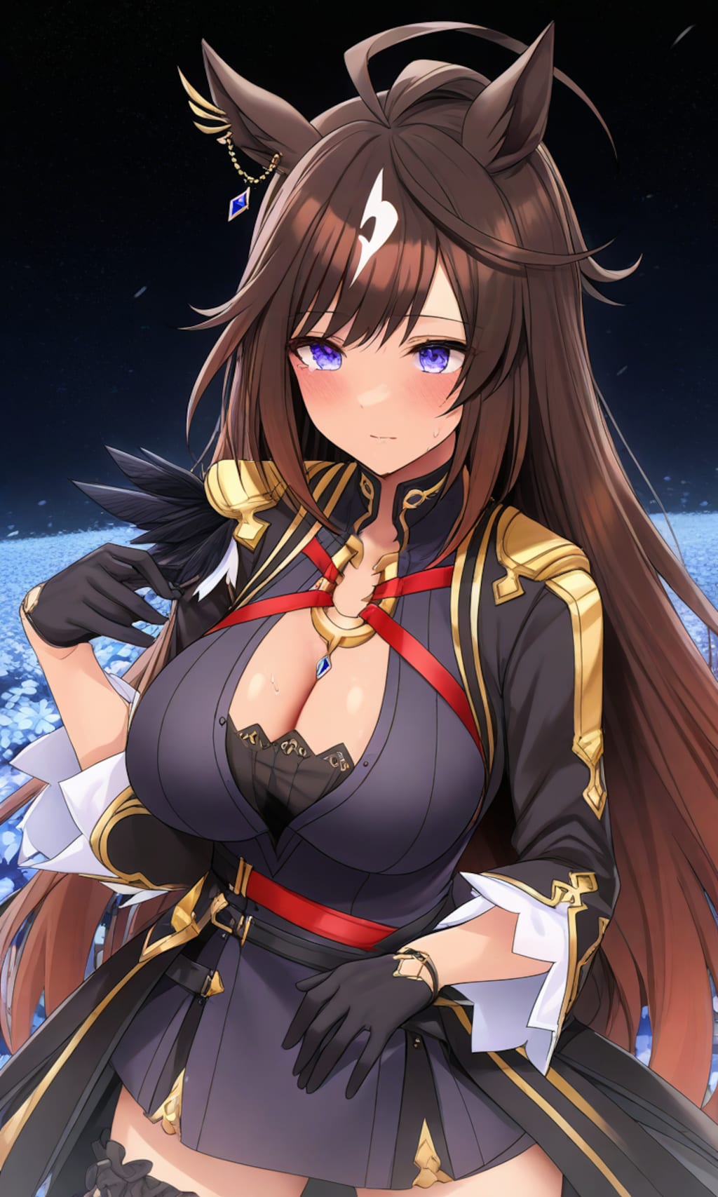 エルネジコの菊花賞 勝利を喜ぶドゥラちゃん