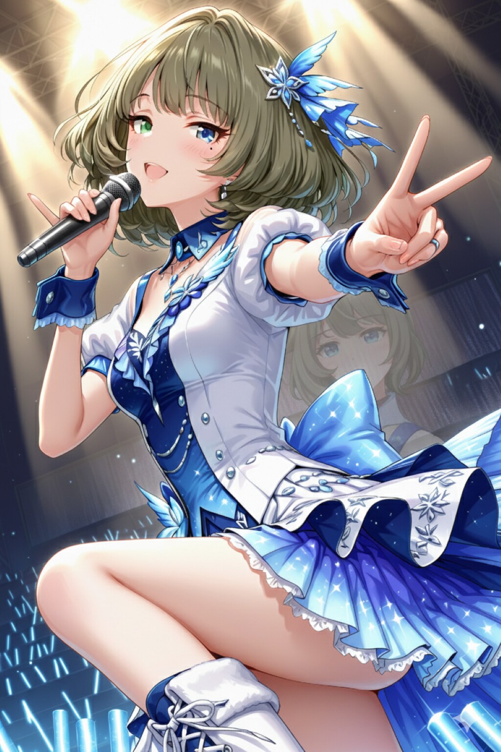 【コンサート】高垣楓　ー新作衣装 by #QILIN Ver. ー | の人気AIイラスト・グラビア