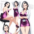 【機密】星科 汐音(Hoshina Shione)（旧姓: 原見）プロファイル設定資料 12枚目