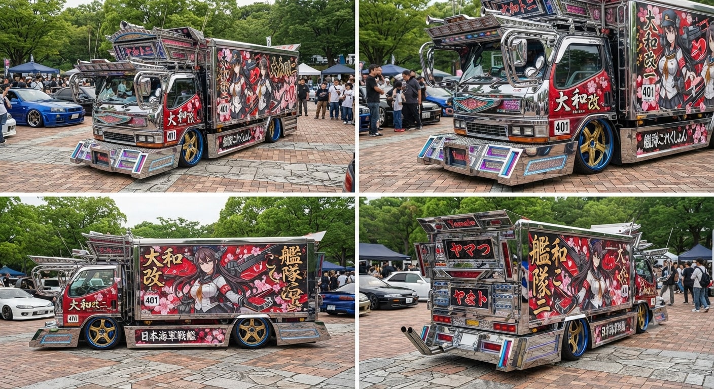 艦隊これくしょんデコトラ痛車 | の人気AIイラスト・グラビア