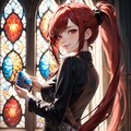 うちの子ポニテ 2枚目