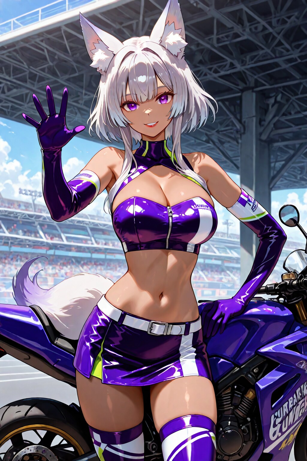 うちの娘でレースクイーン