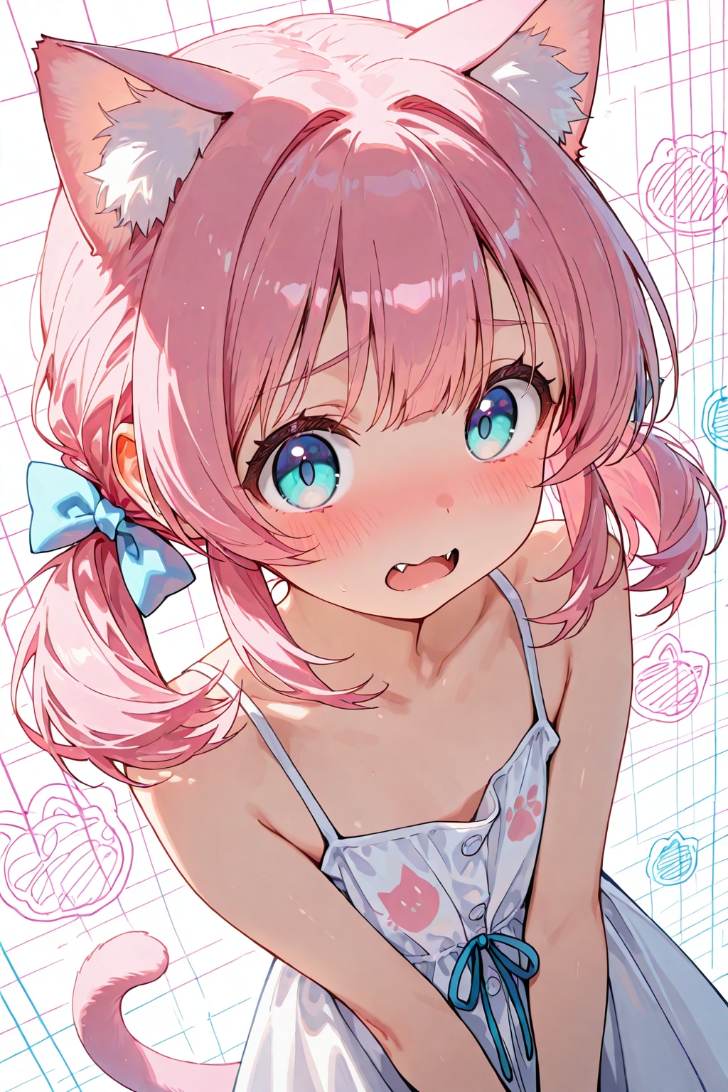 今日の猫耳ピンクちゃん