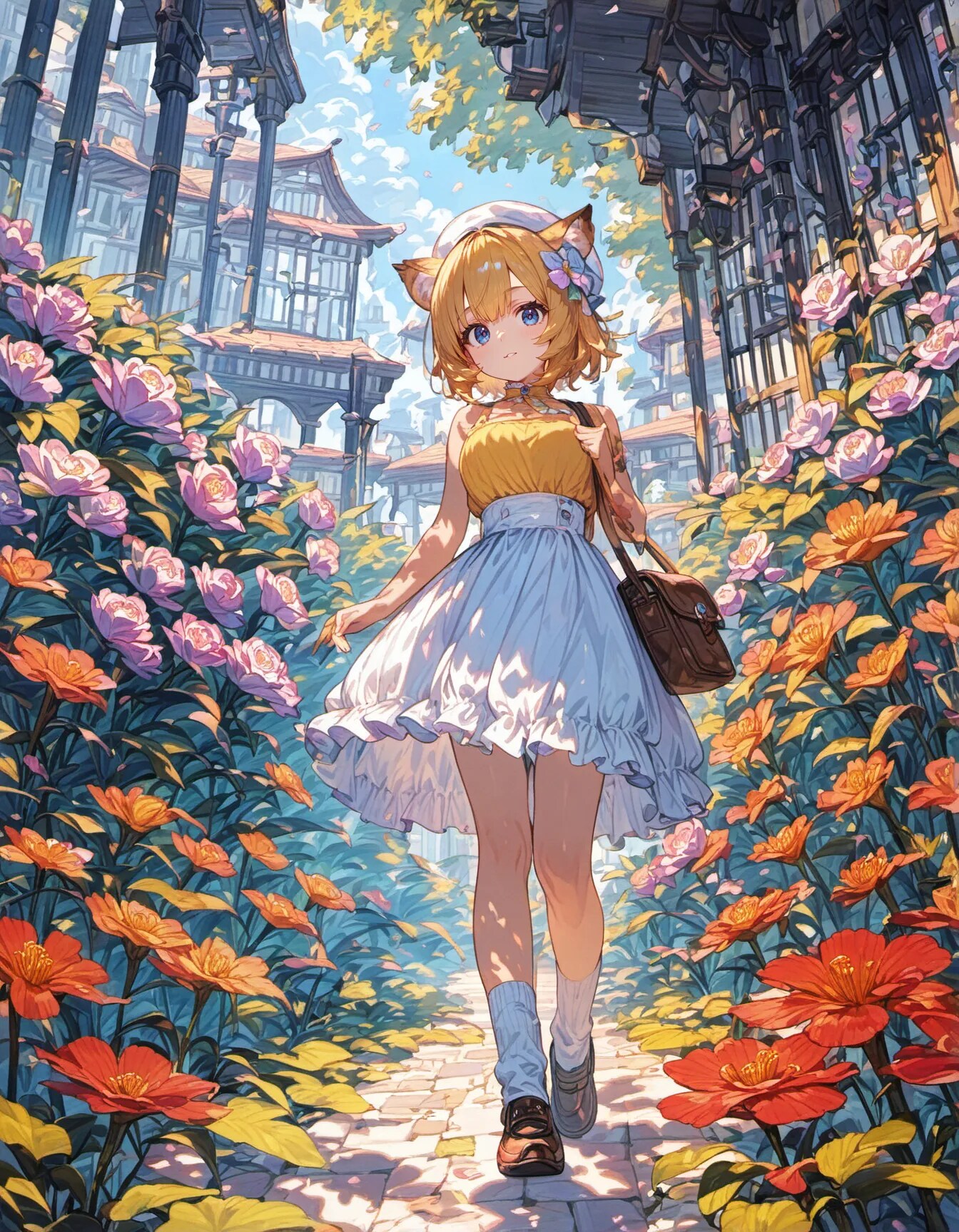The Garden Between Worlds | の人気AIイラスト・グラビア