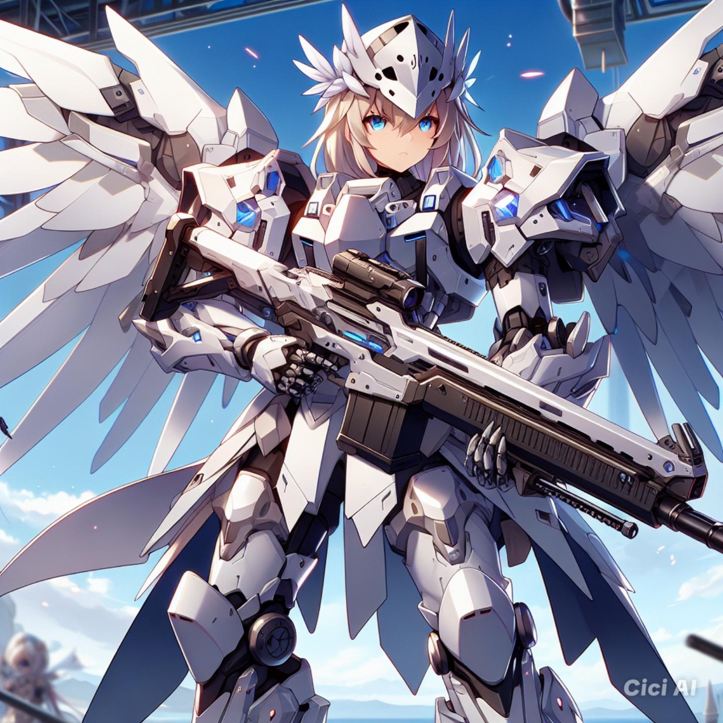 GC戦 白き翼部隊、救援に参りました！ | の人気AIイラスト・グラビア