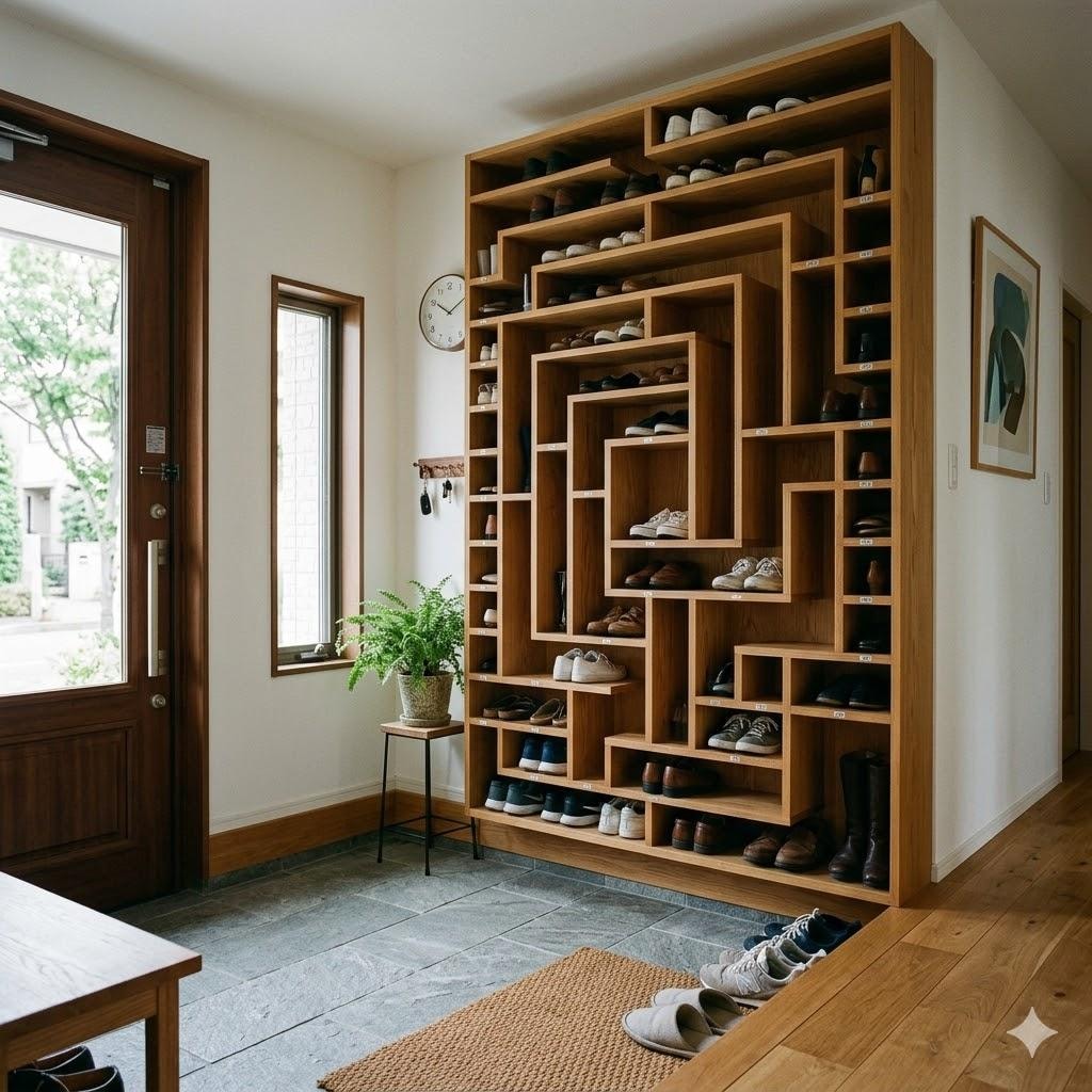 迷路っぽい靴箱