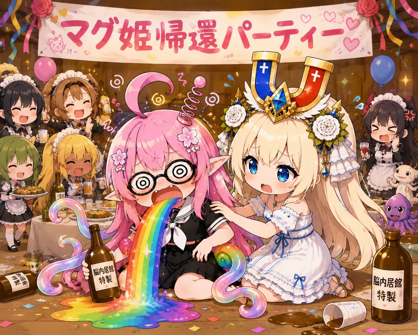 マグ姫帰還パーティーのオチ