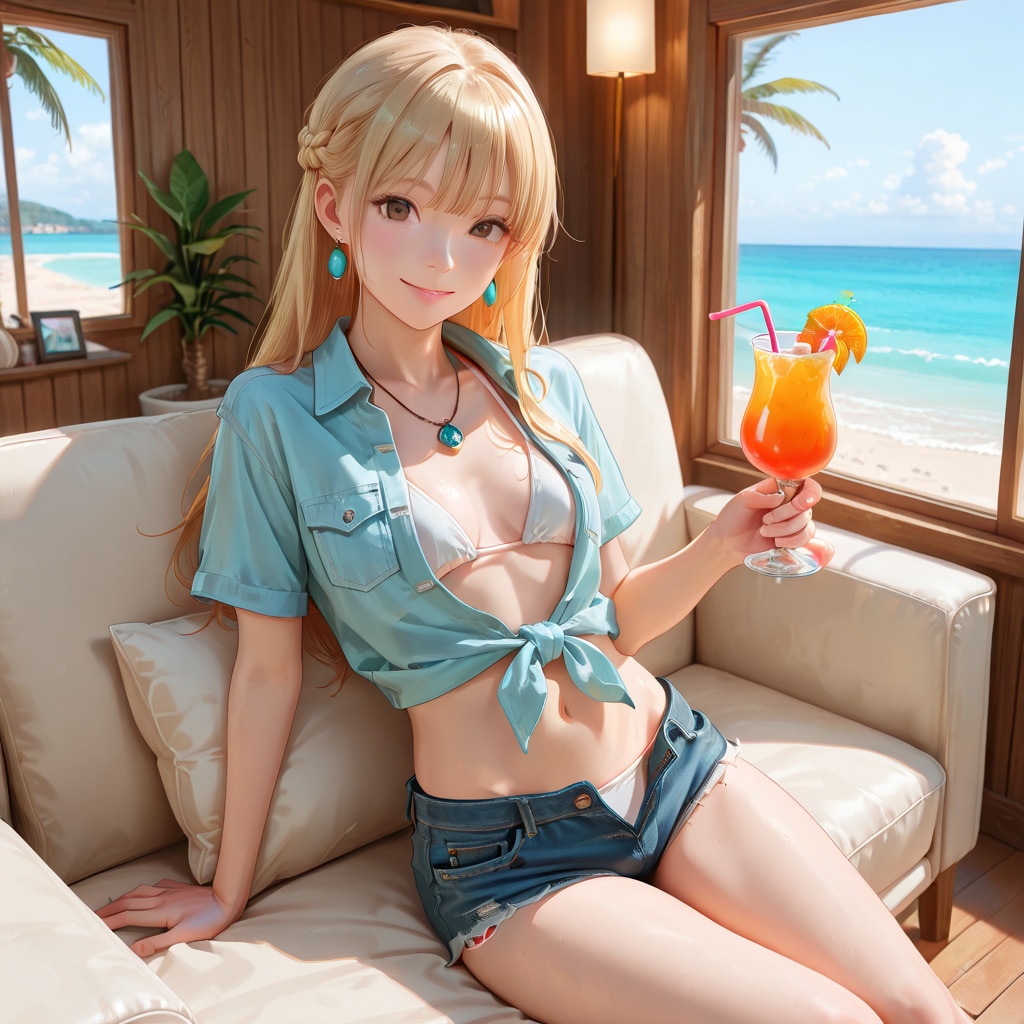 澪奈 Denim Fashion (19)