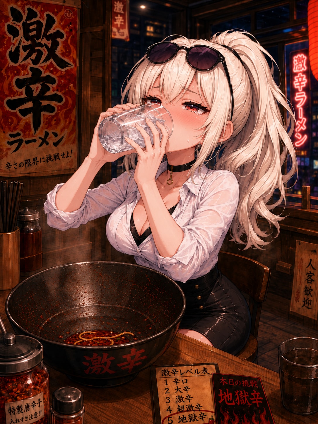 完食後の一杯は、命の水