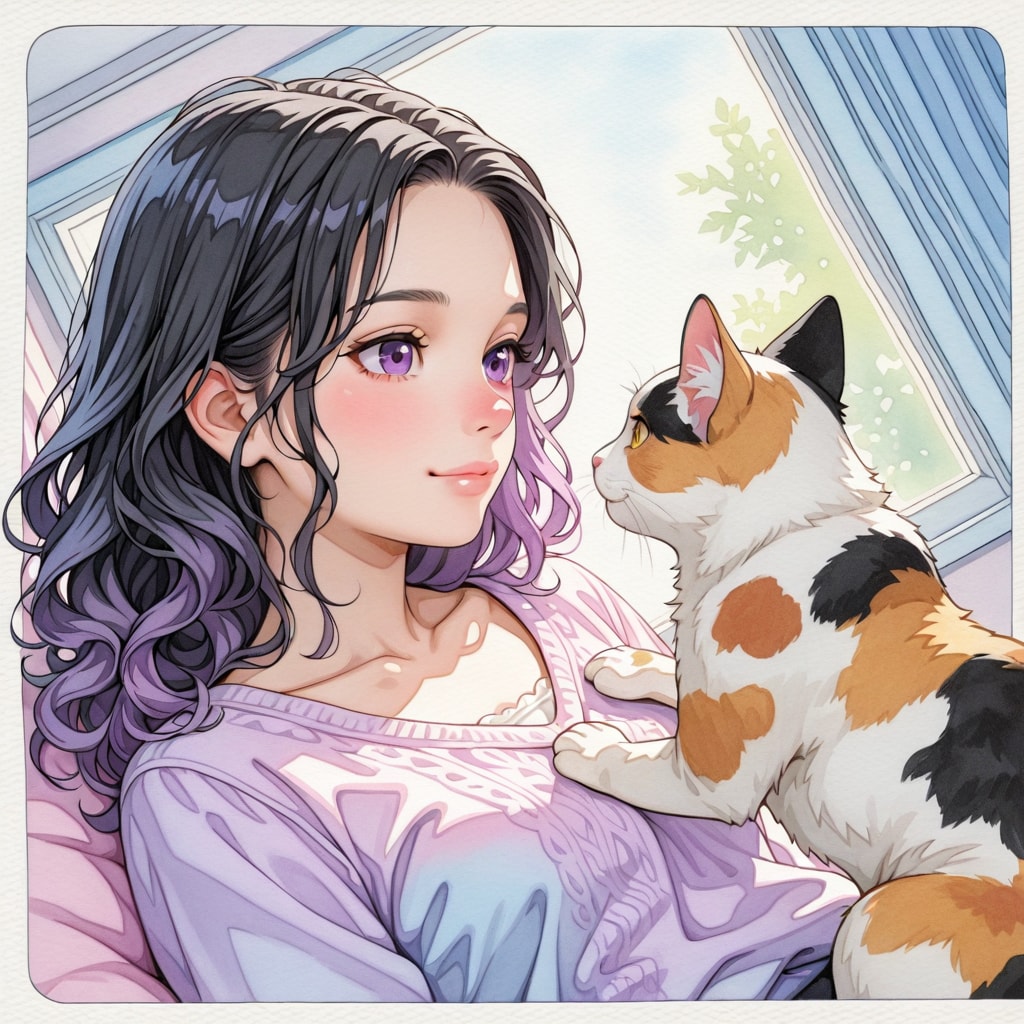 もふもふ三毛殿（238）MOKA | の人気AIイラスト・グラビア