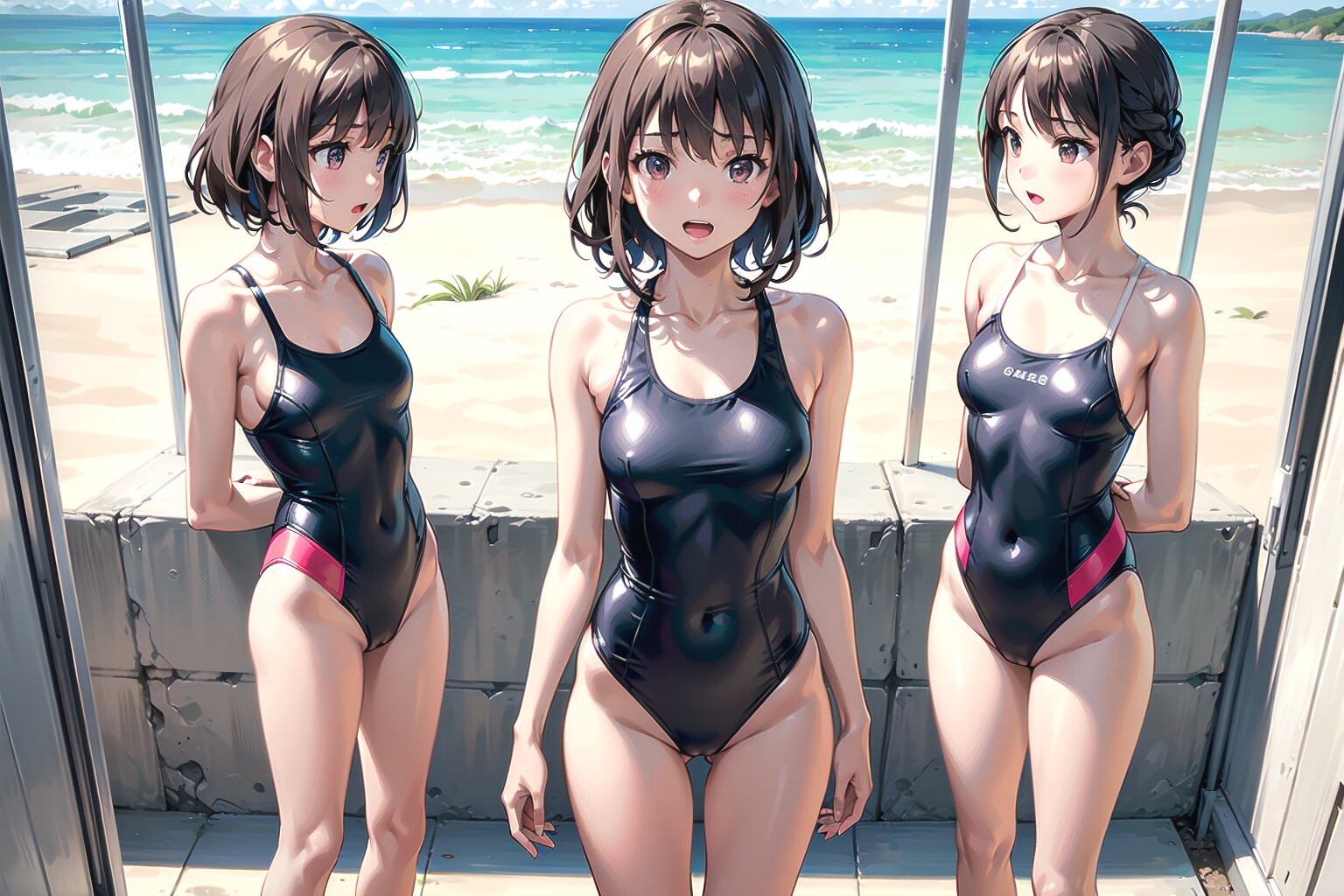 三つ子ちゃん　夏