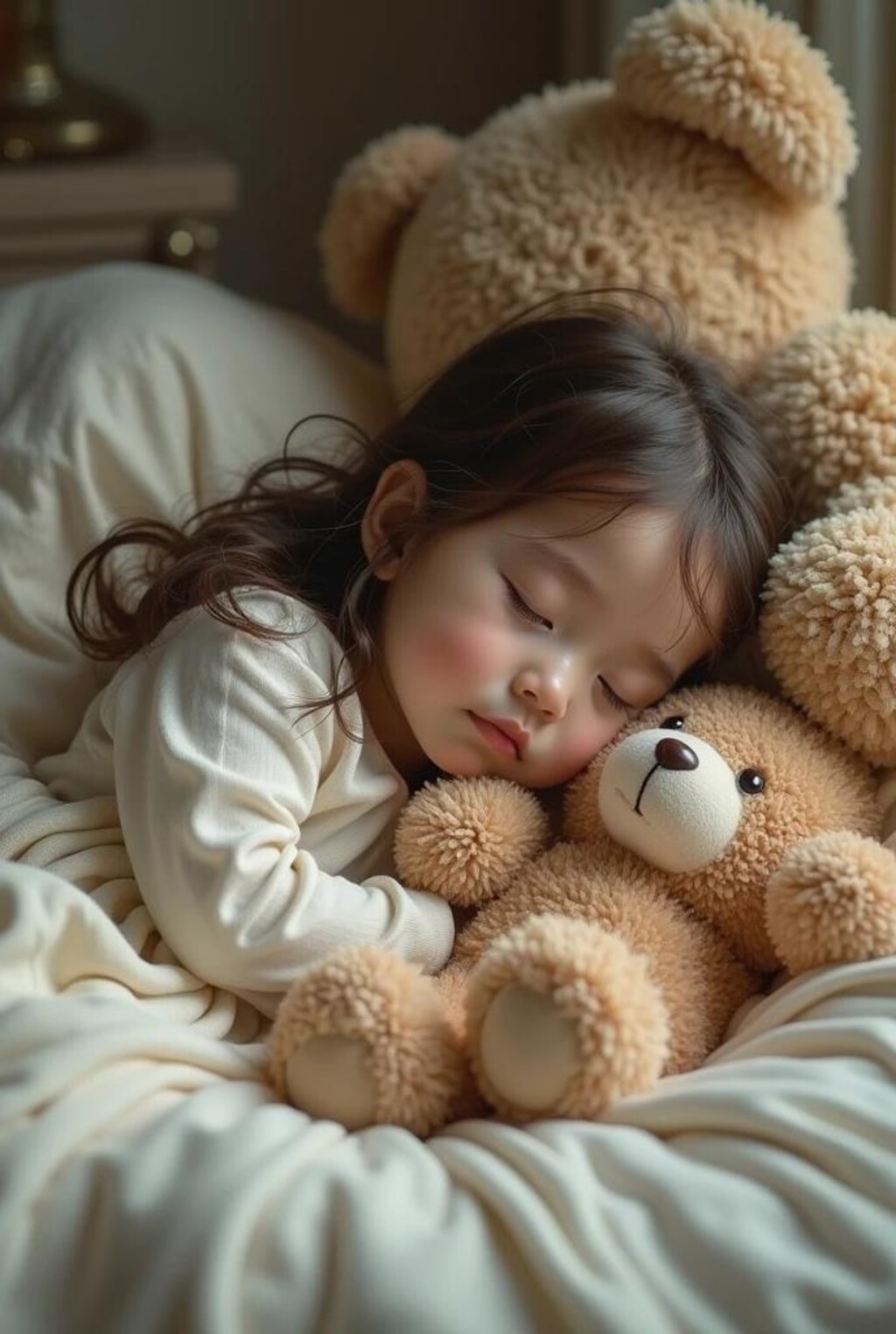 ティディベアと少女