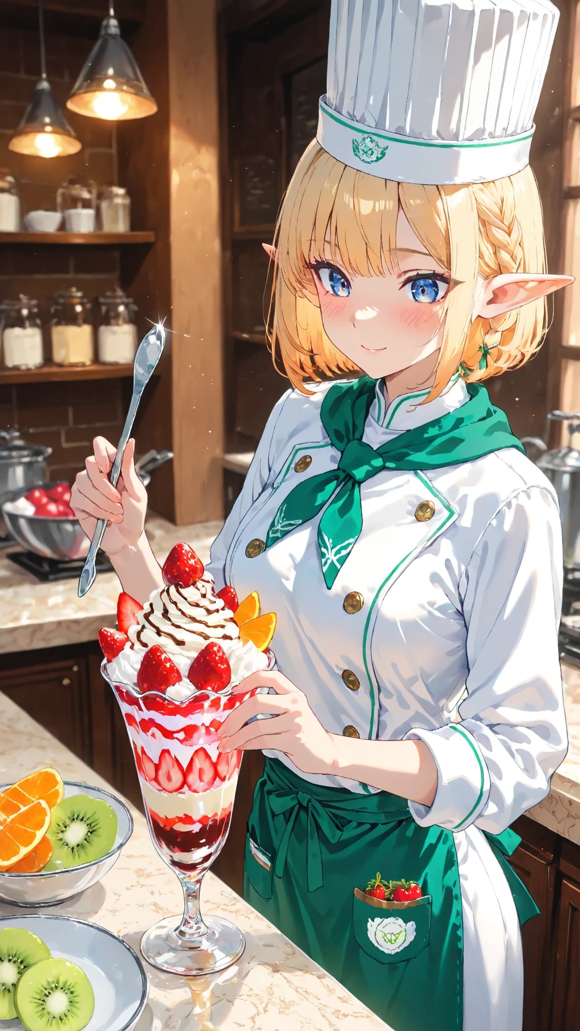 🧝‍♀️ 生クリーム 〜安心と信頼のエル子製菓〜 | の人気AIイラスト・グラビア