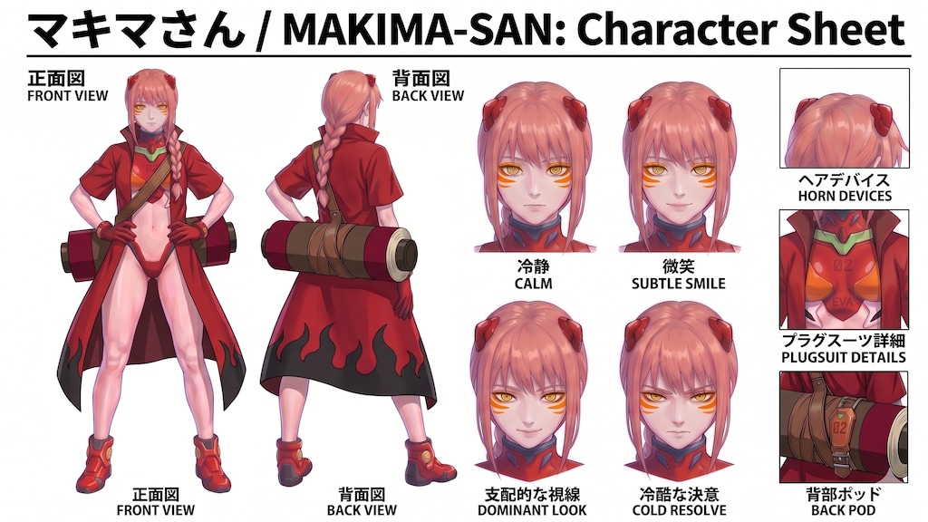 マキマさん【キャラクターシート編】#004