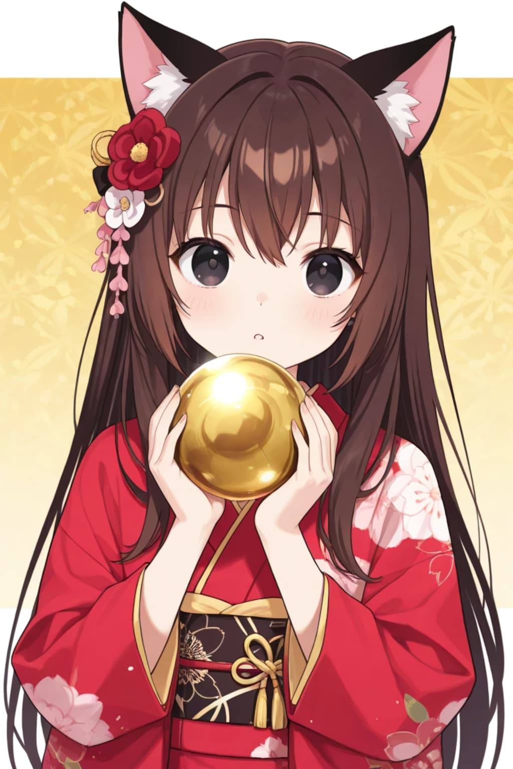 お昼のゴールデンボール