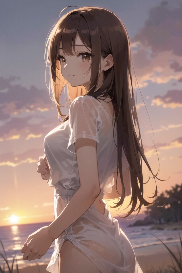 夕焼け少女