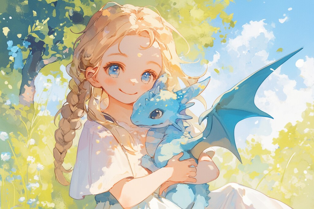 ドラゴンと少女（竜騎士）50