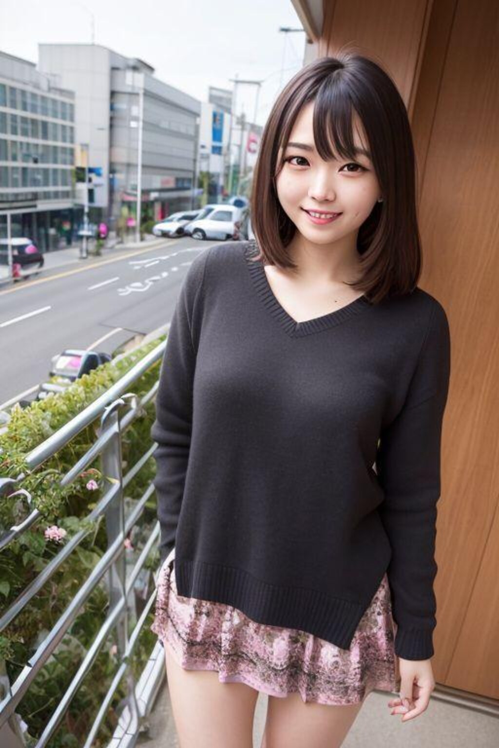 町で見かけたかわいいお姉さん