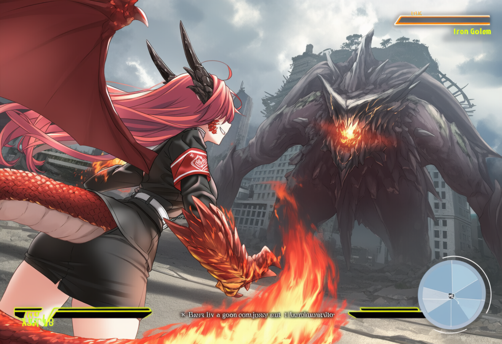 架空ゲーム画面