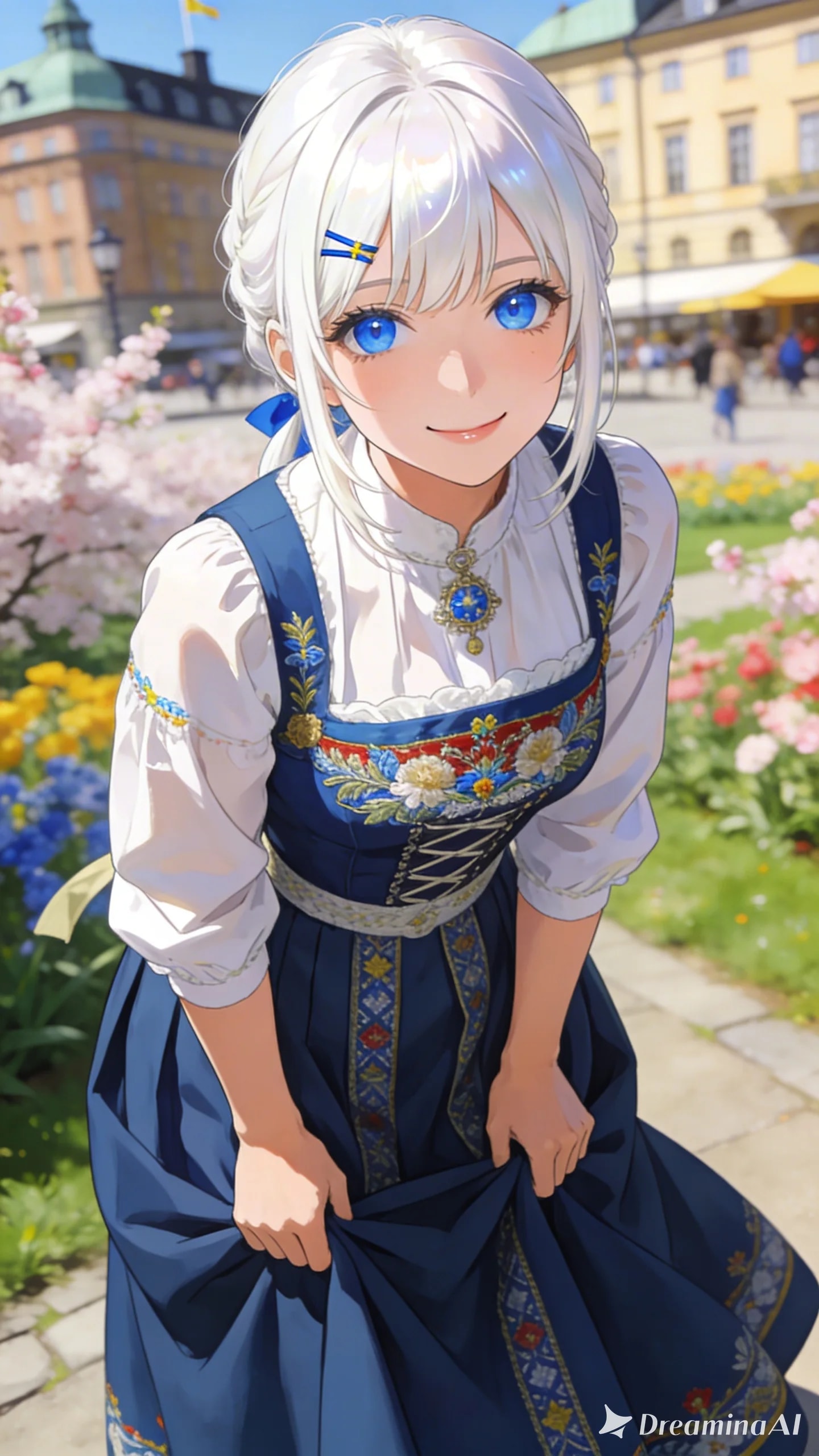 スウェーデン民族衣装 | の人気AIイラスト・グラビア