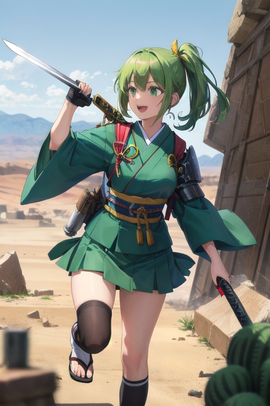 宇宙JK侍、世直しを始める