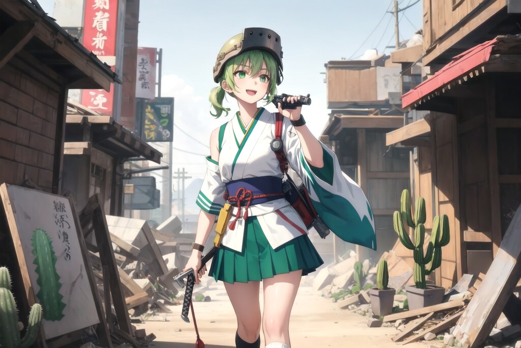 宇宙JK侍、世直しを始める