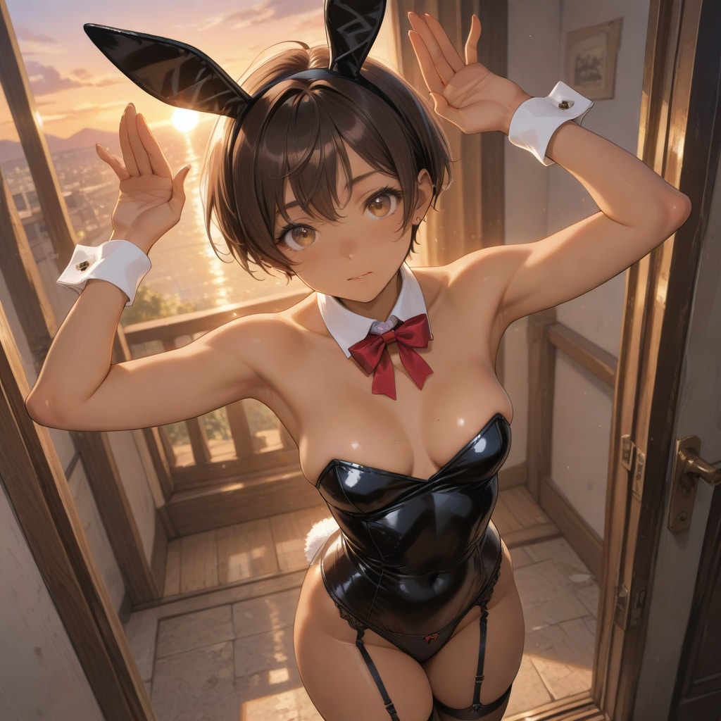 ボーイッシュさん4「夜の準備？」
