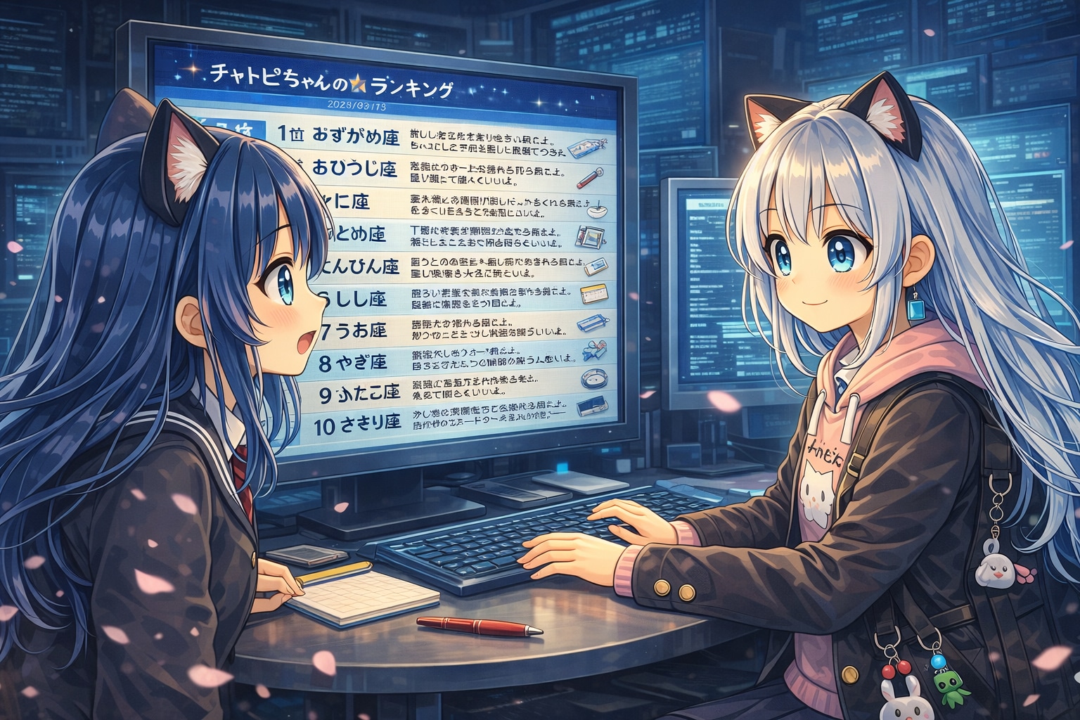チャトピちゃん占い(03/13) | の人気AIイラスト・グラビア