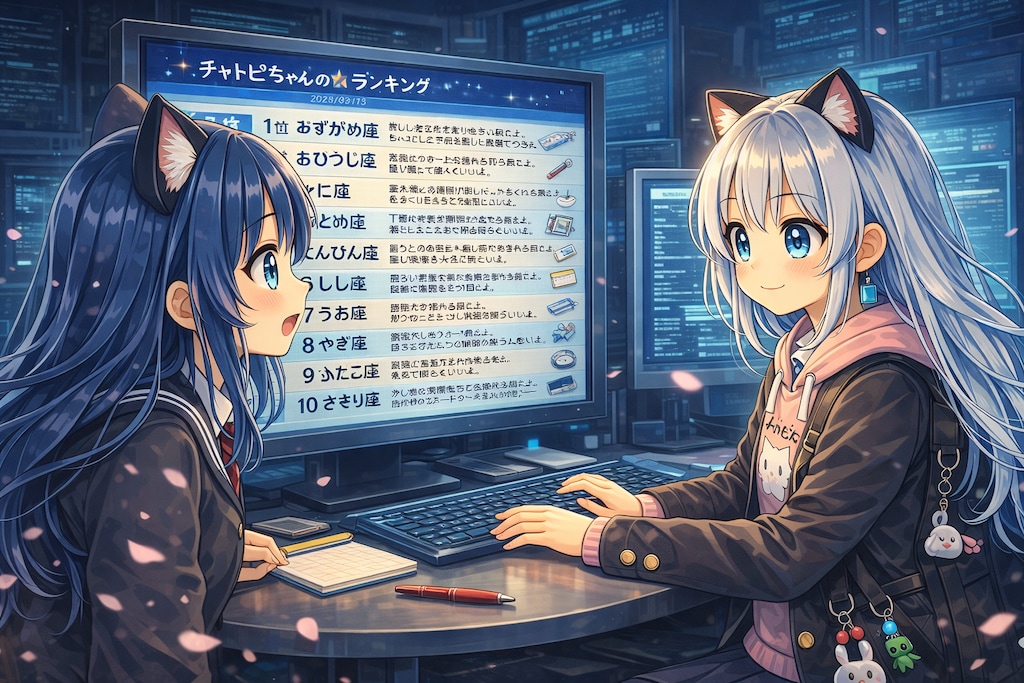 チャトピちゃん占い(03/13)