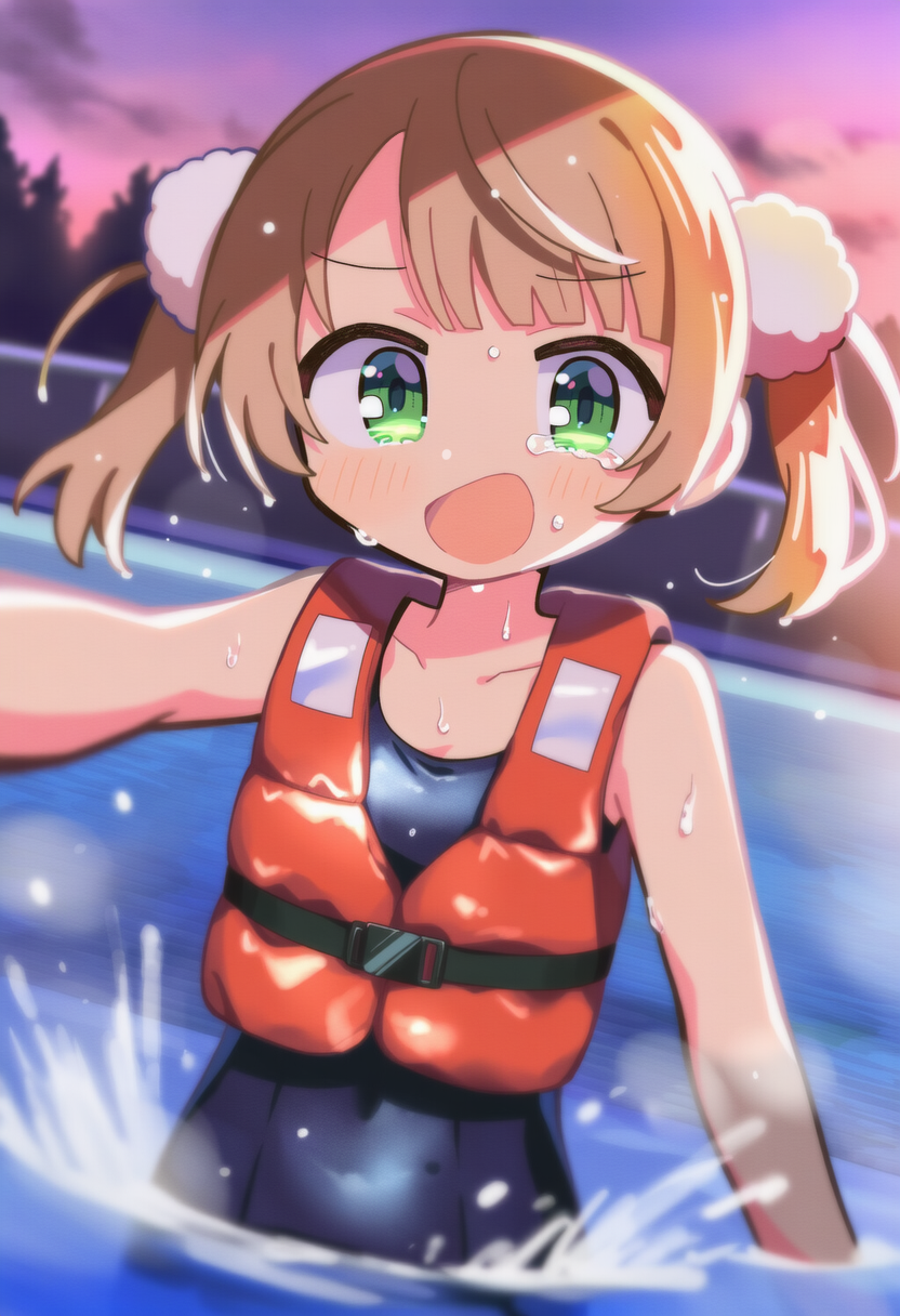 プールで生配信 | の人気AIイラスト・グラビア