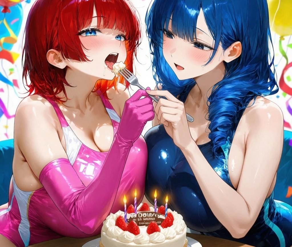 朱尉耶千琉さん蒼雀柚愛さんFA