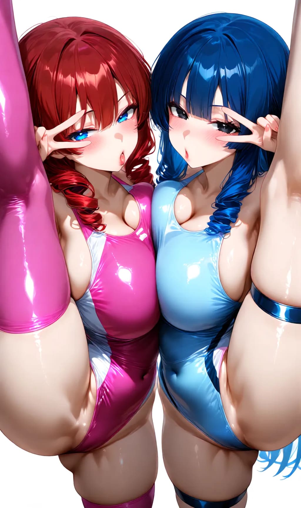 朱尉耶千琉さん蒼雀柚愛さんFA