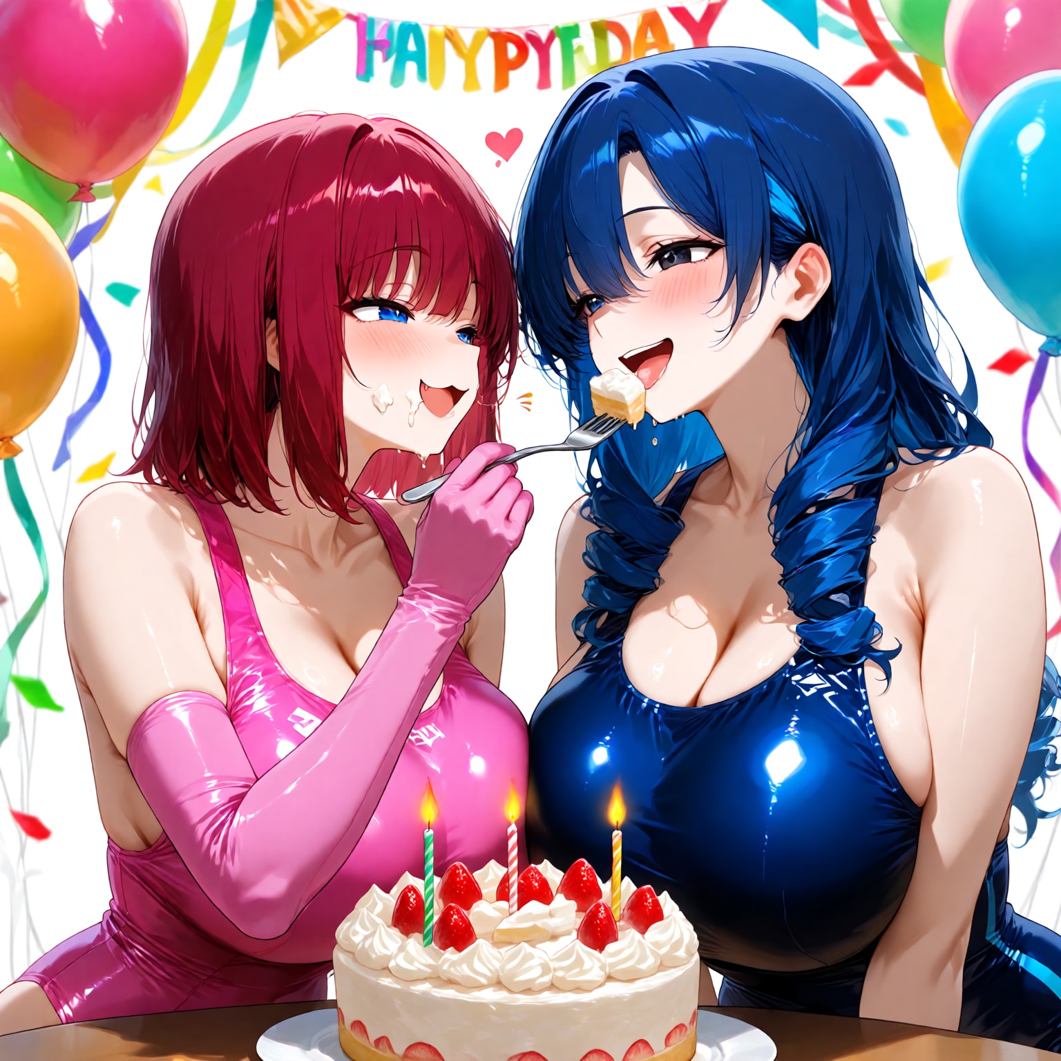 朱尉耶千琉さん蒼雀柚愛さんFA